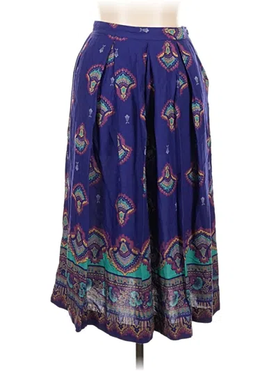 Pre-owned Assorted Brands Casual Skirt In Blue