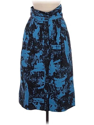Pre-owned Assorted Brands Casual Skirt In Blue