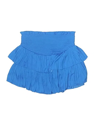 Pre-owned Assorted Brands Casual Skirt In Blue