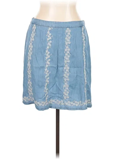 Pre-owned Assorted Brands Casual Skirt In Blue