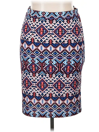 Pre-owned Assorted Brands Casual Skirt In Blue
