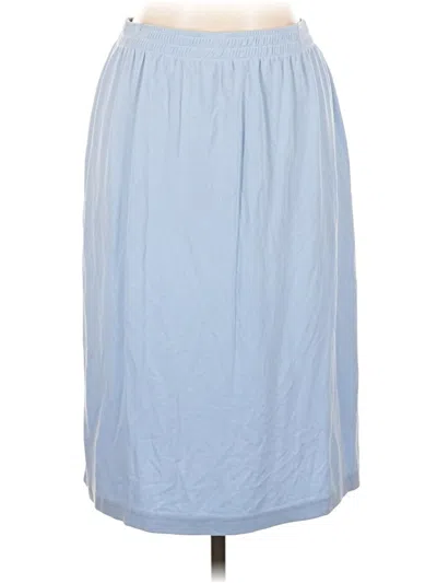 Pre-owned Assorted Brands Casual Skirt In Blue