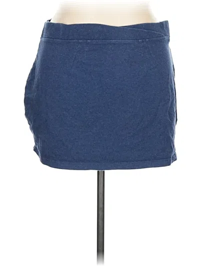 Pre-owned Assorted Brands Casual Skirt In Blue