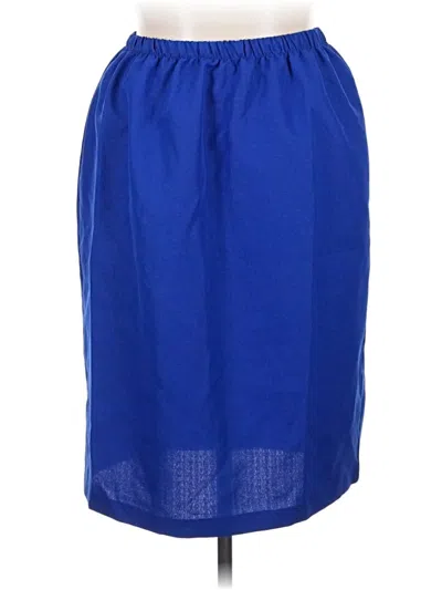 Pre-owned Assorted Brands Casual Skirt In Blue