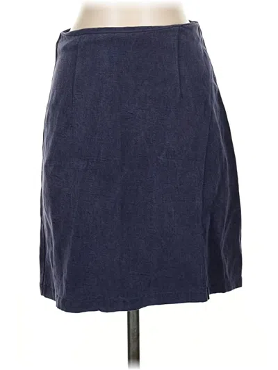 Pre-owned Assorted Brands Casual Skirt In Blue