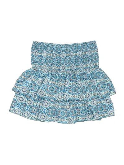 Pre-owned Assorted Brands Casual Skirt In Blue