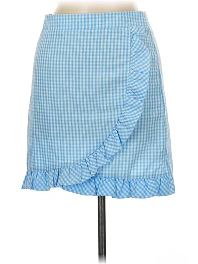 Pre-owned Assorted Brands Casual Skirt In Blue
