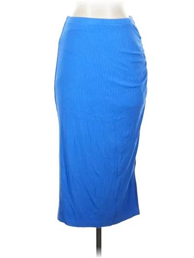 Pre-owned Assorted Brands Casual Skirt In Blue