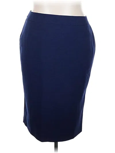 Pre-owned Assorted Brands Casual Skirt In Blue