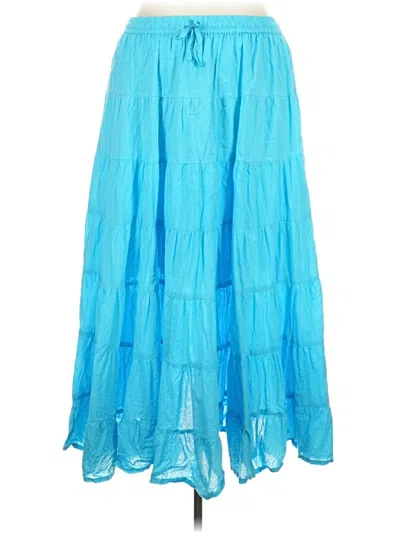 Pre-owned Assorted Brands Casual Skirt In Blue