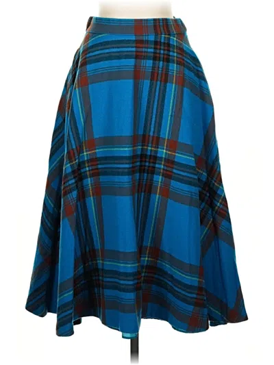 Pre-owned Assorted Brands Casual Skirt In Blue