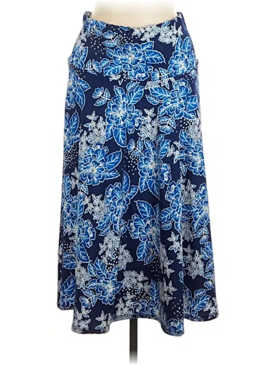 Pre-owned Assorted Brands Casual Skirt In Blue