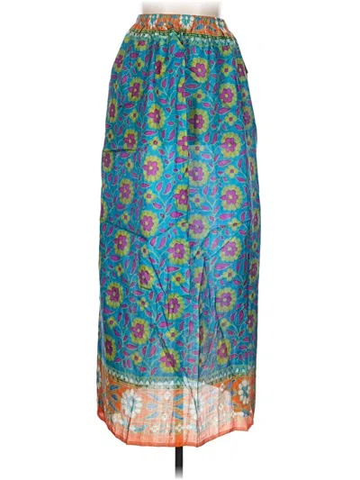 Pre-owned Assorted Brands Casual Skirt In Blue