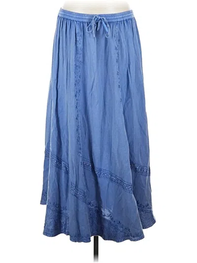 Pre-owned Assorted Brands Casual Skirt In Blue