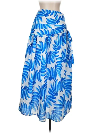 Pre-owned Assorted Brands Casual Skirt In Blue