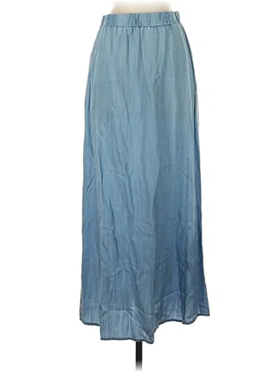 Pre-owned Assorted Brands Casual Skirt In Blue