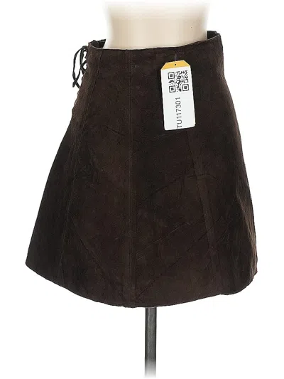 Pre-owned Assorted Brands Casual Skirt In Brown