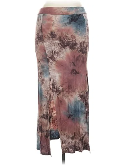 Pre-owned Assorted Brands Casual Skirt In Brown