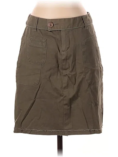 Pre-owned Assorted Brands Casual Skirt In Brown