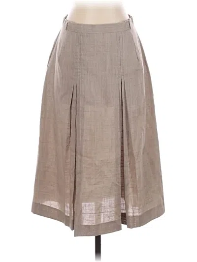 Pre-owned Assorted Brands Casual Skirt In Brown