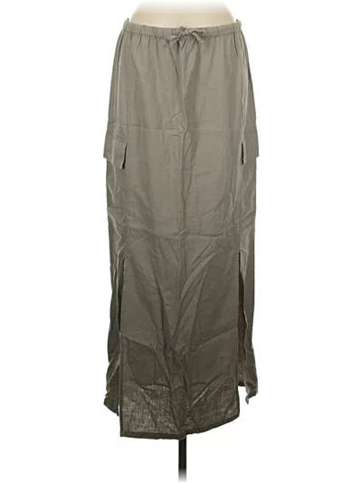 Pre-owned Assorted Brands Casual Skirt In Brown