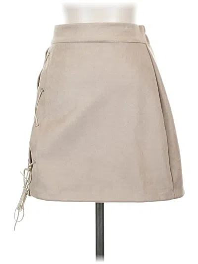 Pre-owned Assorted Brands Casual Skirt In Brown