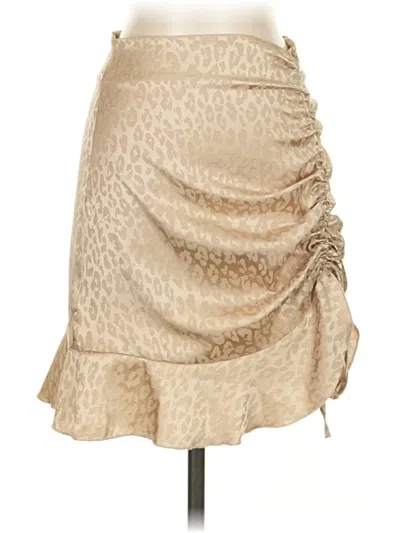 Pre-owned Assorted Brands Casual Skirt In Brown