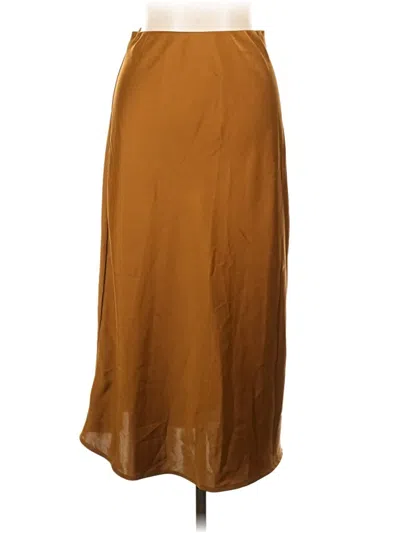 Pre-owned Assorted Brands Casual Skirt In Brown