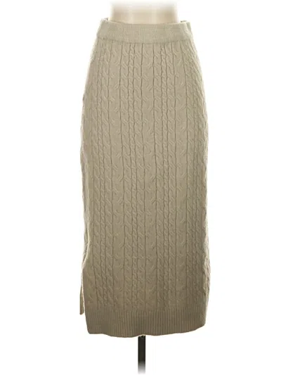 Pre-owned Assorted Brands Casual Skirt In Brown