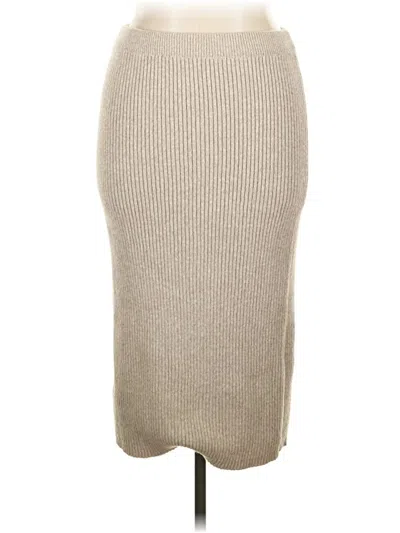 Pre-owned Assorted Brands Casual Skirt In Brown