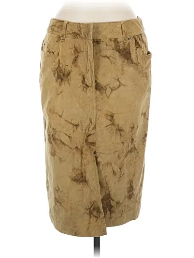 Pre-owned Assorted Brands Casual Skirt In Brown