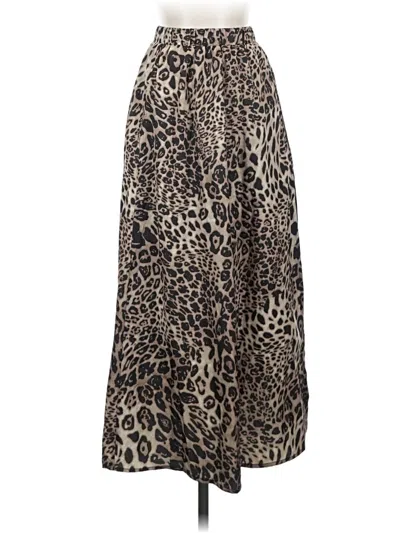 Pre-owned Assorted Brands Casual Skirt In Brown