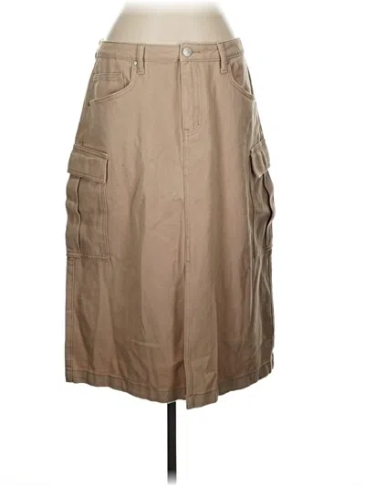 Pre-owned Assorted Brands Casual Skirt In Brown