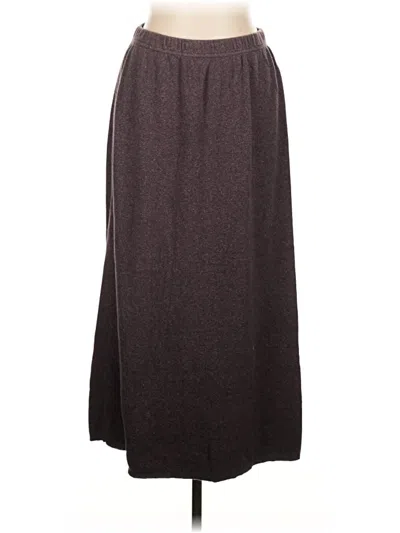 Pre-owned Assorted Brands Casual Skirt In Brown