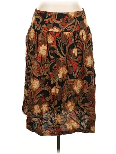 Pre-owned Assorted Brands Casual Skirt In Brown