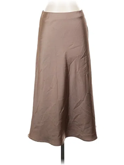 Pre-owned Assorted Brands Casual Skirt In Brown