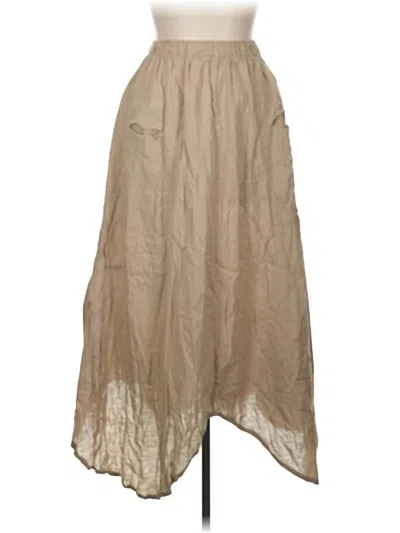 Pre-owned Assorted Brands Casual Skirt In Brown