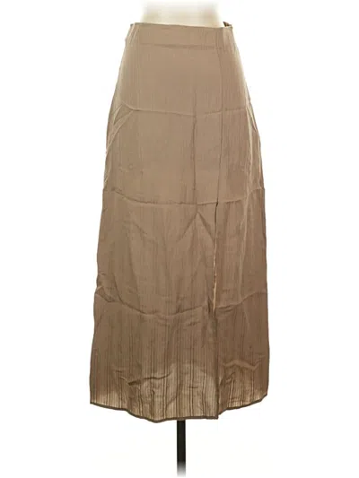 Pre-owned Assorted Brands Casual Skirt In Brown