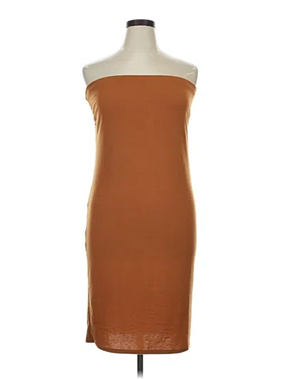 Pre-owned Assorted Brands Casual Skirt In Brown