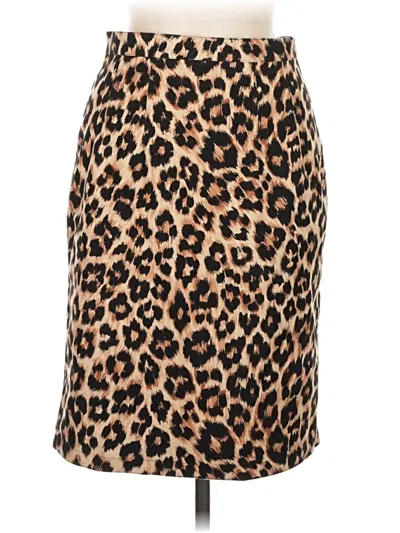 Pre-owned Assorted Brands Casual Skirt In Brown
