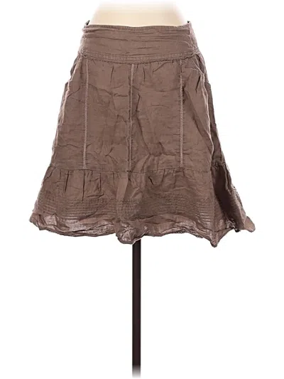 Pre-owned Assorted Brands Casual Skirt In Brown
