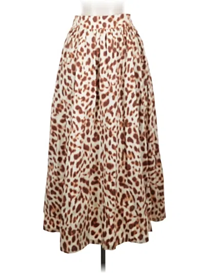 Pre-owned Assorted Brands Casual Skirt In Brown