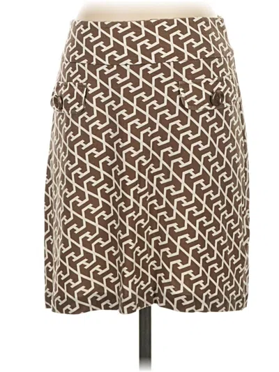 Pre-owned Assorted Brands Casual Skirt In Brown