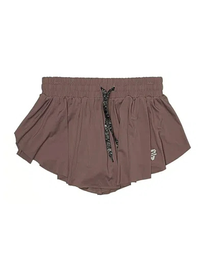Pre-owned Assorted Brands Casual Skirt In Brown