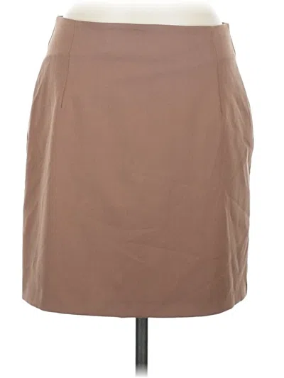 Pre-owned Assorted Brands Casual Skirt In Brown