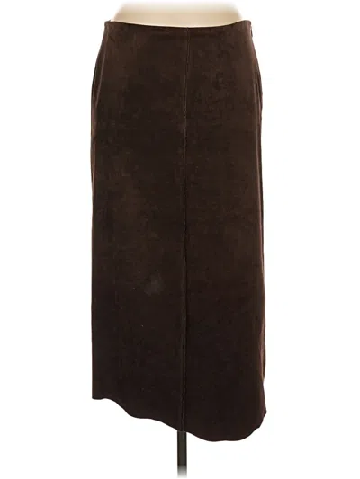 Pre-owned Assorted Brands Casual Skirt In Brown