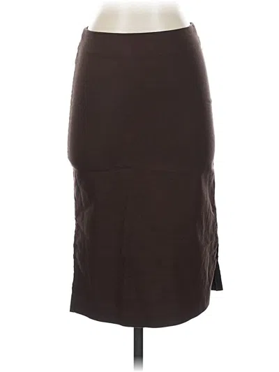 Pre-owned Assorted Brands Casual Skirt In Brown