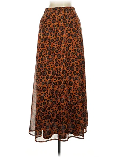 Assorted Brands Casual Skirt In Brown