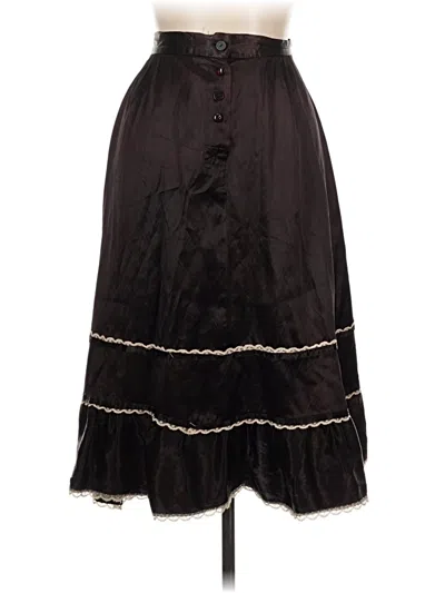 Pre-owned Assorted Brands Casual Skirt In Brown