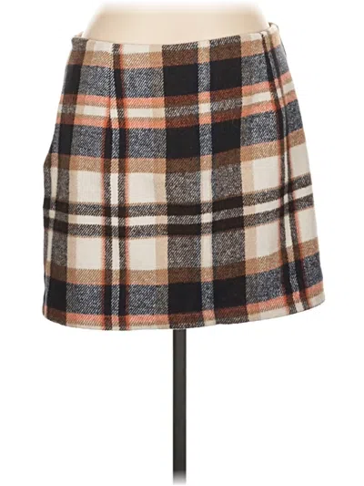 Pre-owned Assorted Brands Casual Skirt In Brown